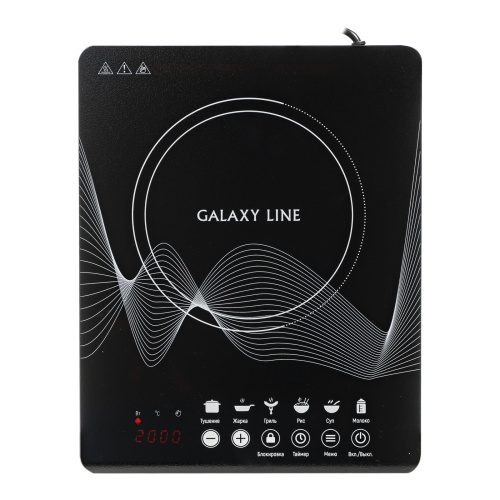 Электроплитка Galaxy GL3063, черная
