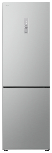 Холодильник с морозильником LG GC-B459ANMW серебристый