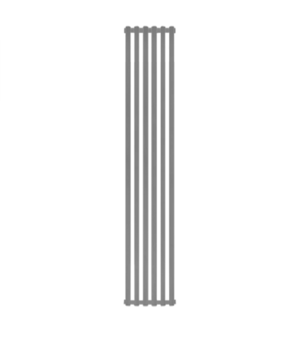 Алюминиевый радиатор отопления Stout SRA-2120-18000806 Tonale 1800 6 секций серый