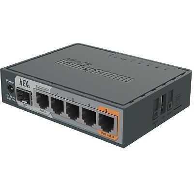 Роутер MikroTik RB760iGS черный