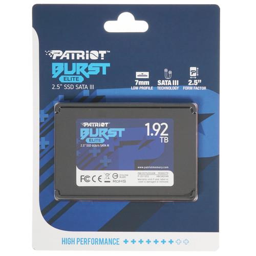 1920 ГБ 2.5" SATA накопитель Patriot Burst Elite [PBE192TS25SSDR]
