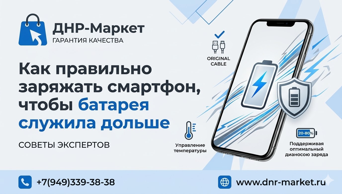 Как правильно заряжать смартфон, чтобы батарея служила дольше Как правильно заряжать смартфон, чтобы батарея служила дольше