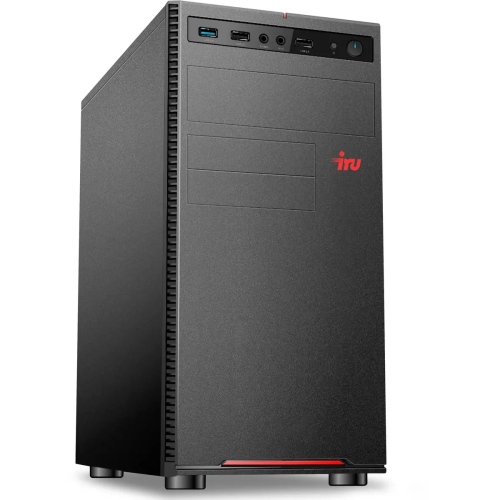 ПК iRU Planio 310H6SEV (2112581) Intel Core i3 12100, DDR4 16ГБ, 256ГБ(SSD), Intel UHD Graphics 730, FreeDOS, черный