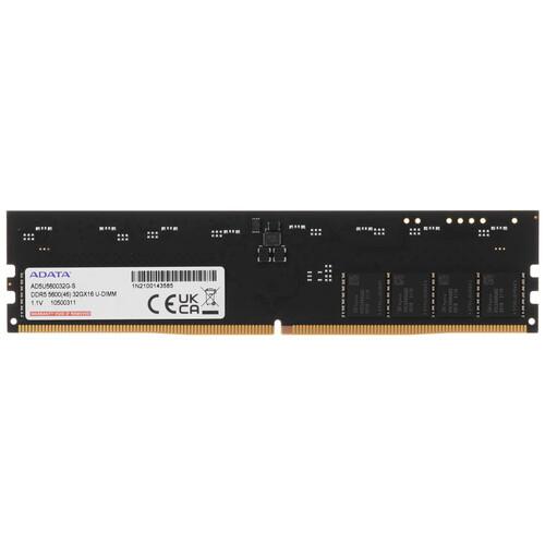 Оперативная память ADATA [AD5U560032G-S] 32 ГБ