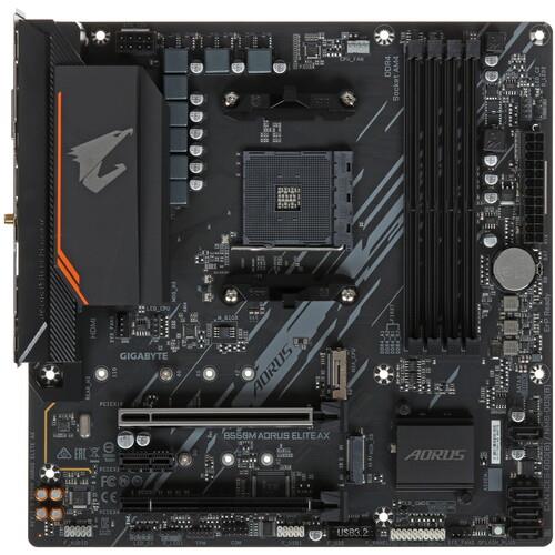 Материнская плата GIGABYTE B550M AORUS ELITE AX