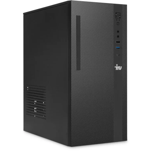 ПК IRU 310SC (2140092) MT i3 13100 (3.4) 8Gb SSD256Gb UHDG 730 Windows 11 Pro GbitEth 200W черный