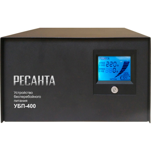 Стабилизатор напряжения Ресанта УБП-400 черный