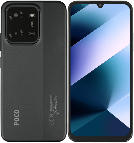 Смартфон POCO C85 8/256 гб черный