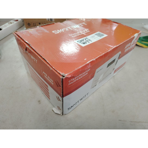 УЦ Стабилизатор напряжения SMARTWATT AVR Slim 1500RW (плохая упаковка, компонентный ремонт)
