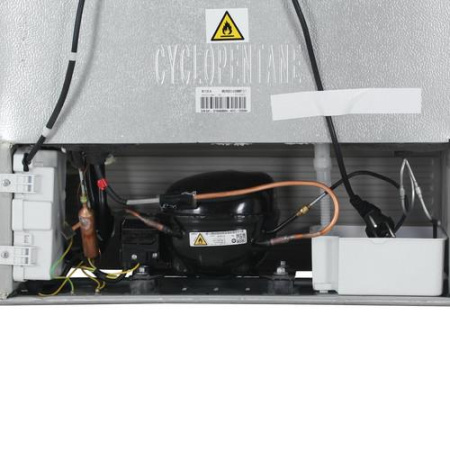 Холодильник с морозильником Midea MDRB548MMF01 белый