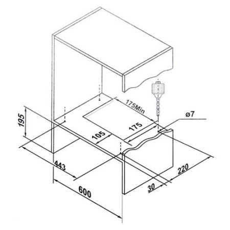Вытяжка телескопическая Candy CVXT64NX серебристый/серебристый