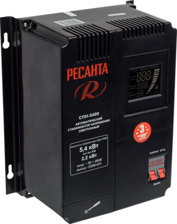 Стабилизатор напряжения Ресанта СПН-5400