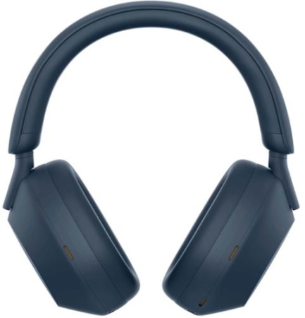 Беспроводные/проводные наушники Sony WH-1000XM5 синий