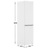 Холодильник с морозильником Beko B1RCSK332W белый