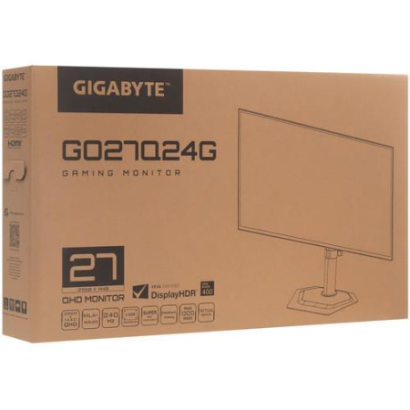27" Монитор GigaByte GO27Q24G черный