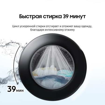 Стиральная машина Samsung WW90DG6U34LELP белый