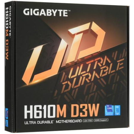 Материнская плата GIGABYTE H610M D3W