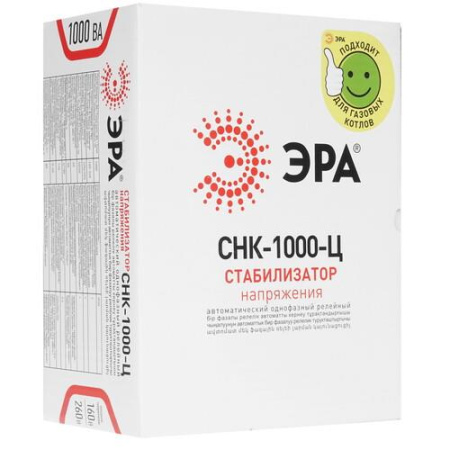 Стабилизатор напряжения ЭРА СНК-1000-Ц