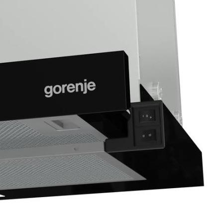 Вытяжка телескопическая Gorenje TH60E7XB серебристый/черный