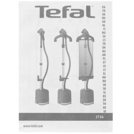 Отпариватель Tefal Pro Style IT3440E0 черный