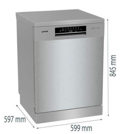 Посудомоечная машина Gorenje GS643C90X серебристый