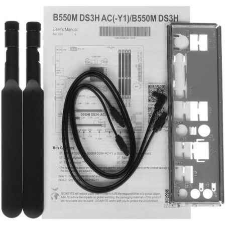 Материнская плата GIGABYTE B550M DS3H AC