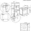Духовой шкаф электрический Electrolux EOF8H39H черный