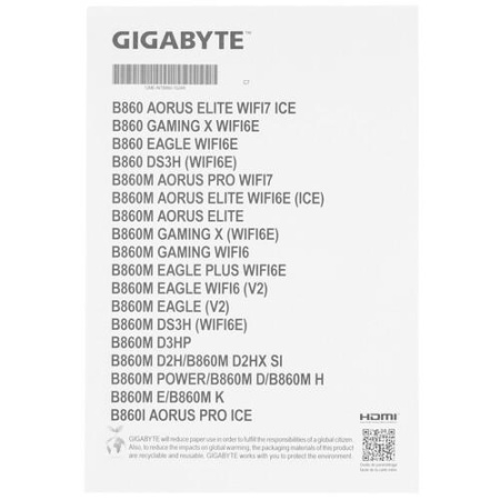 Материнская плата GIGABYTE B860M EAGLE V2