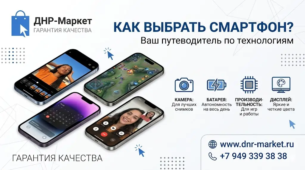 Смартфоны в ДНР (Донецке)